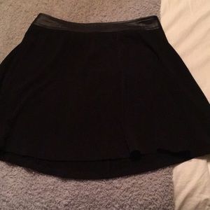 Black skirt